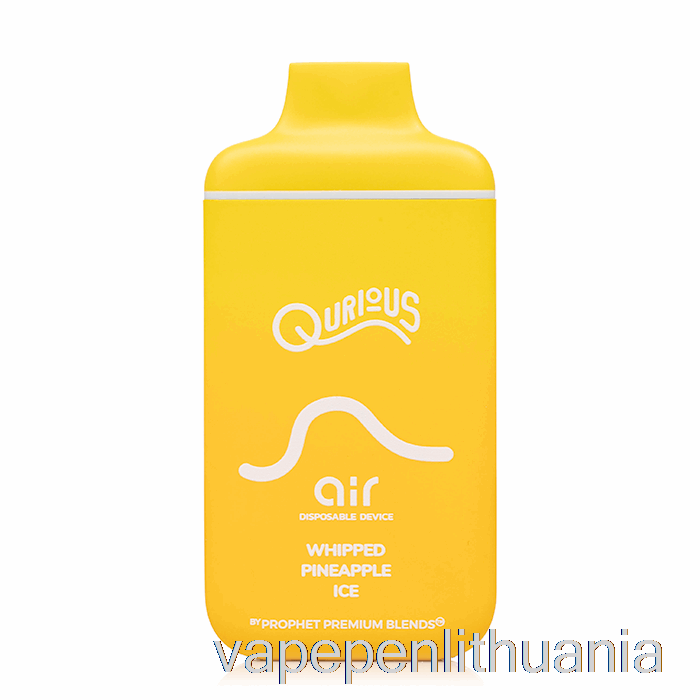 Qurious Air 6000 Vienkartinis Plaktas Ananasų Ledas Vape Skystis